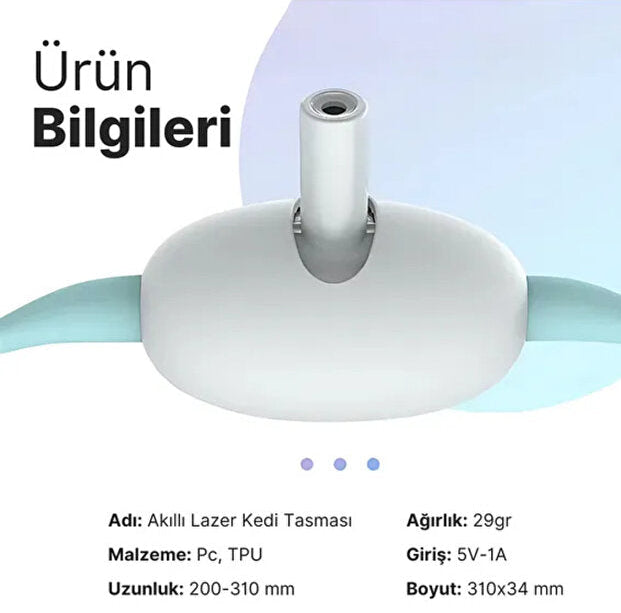 PawPet Akıllı Lazer Tasma